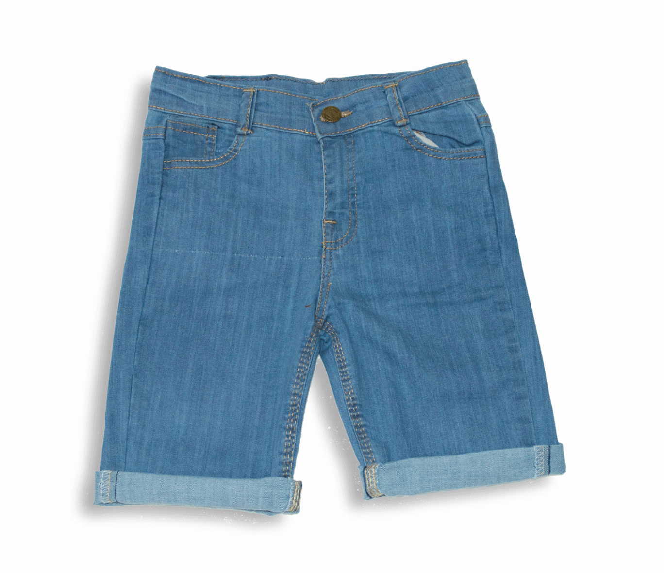 Soft Denim Sky Blue Shorts