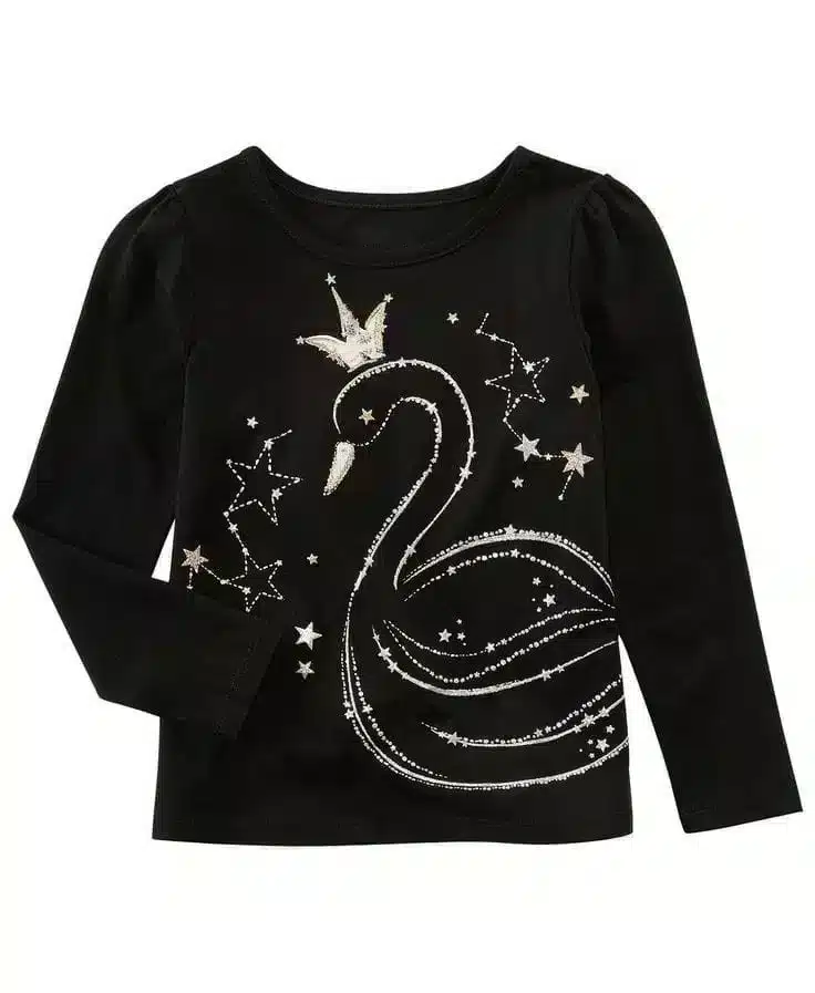 Silver Swan Long Sleeves