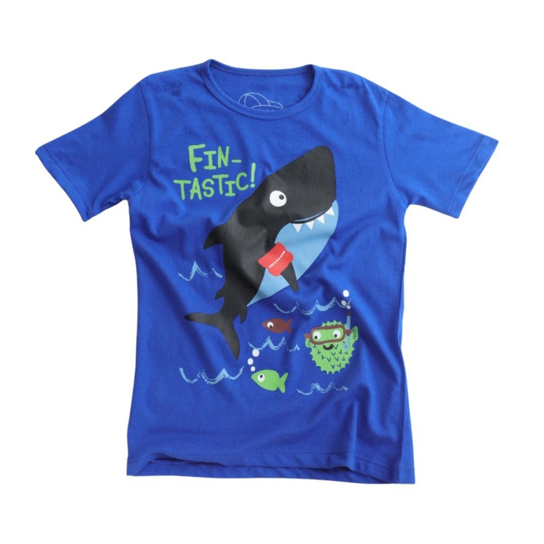 Fintastic Boys Summer Graphic Tee