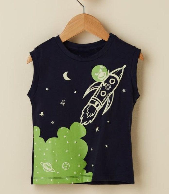 Space Rocket Tank Top