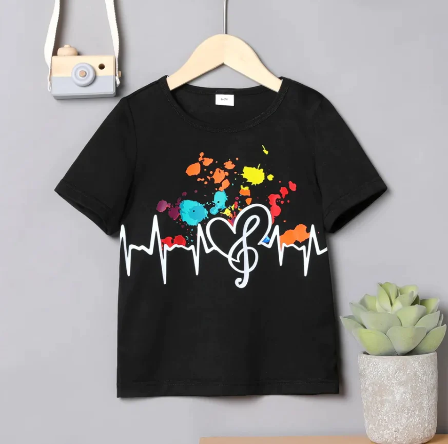 Heart Beat Summer Tee